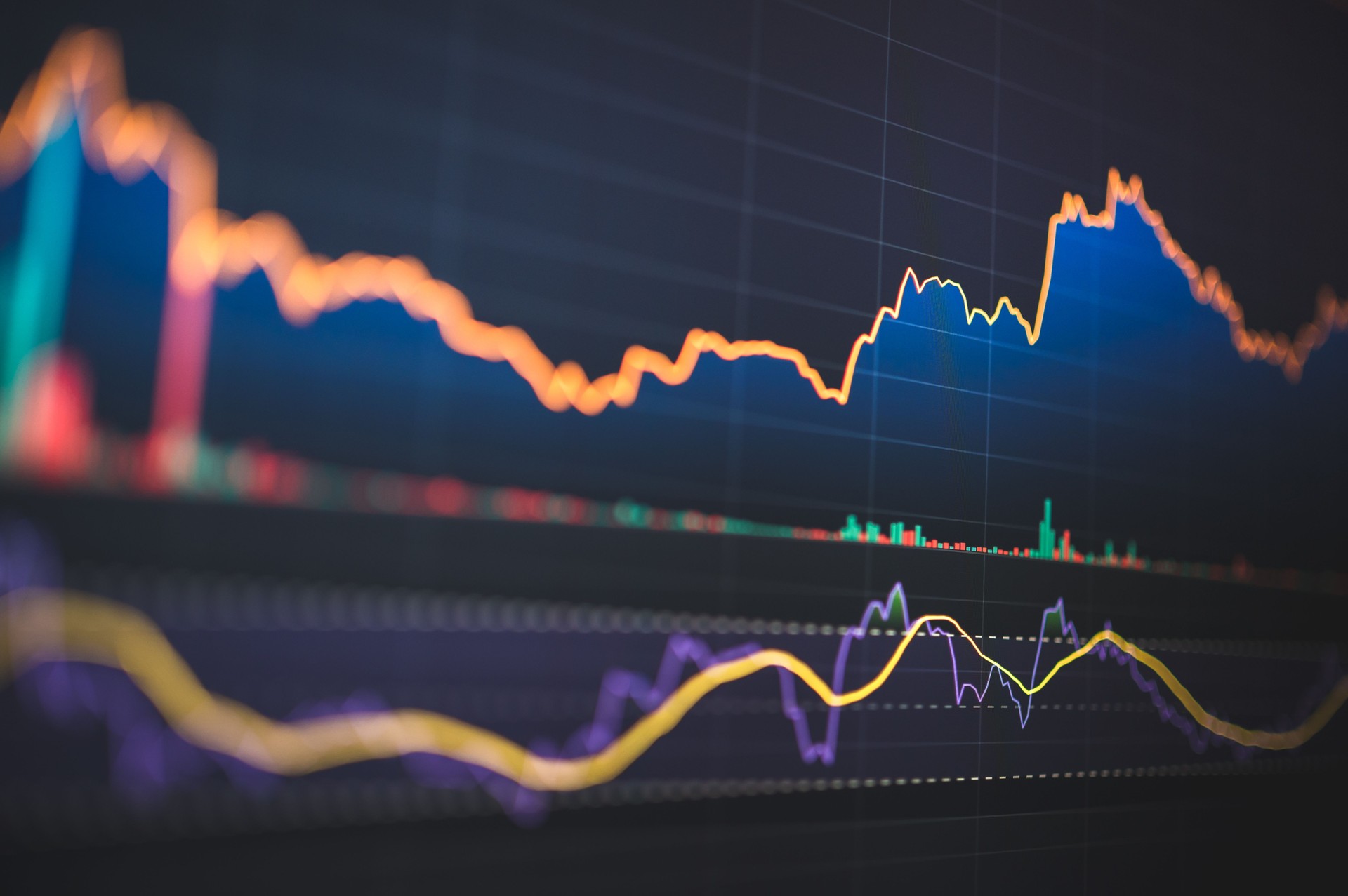 Business tracking financial goals suitable for themes of personal finance and financial planning